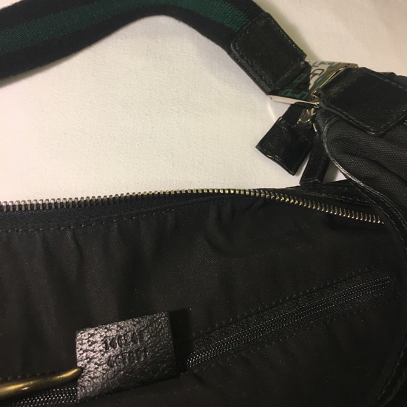 GUCCI Horse Bit Nylon Canvas Med Hobo 🏆 - Picture 8 of 8